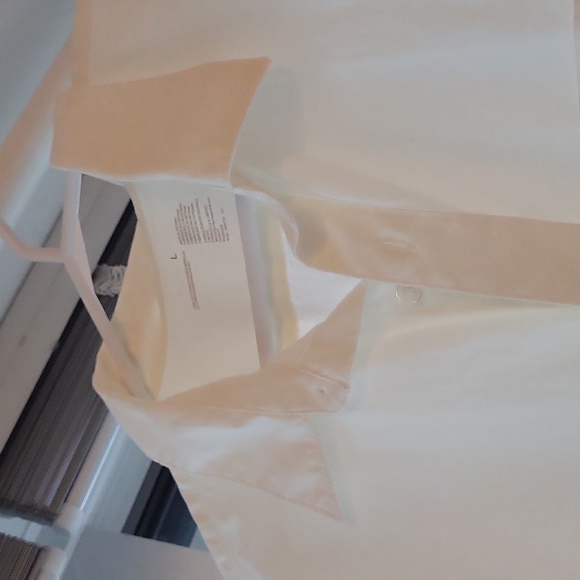 White Muji men's button down - Picture 2 of 2